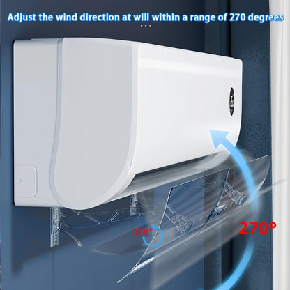 2025 New 1 PCS Wall AC With 360 Adjustable Air Guide Silent Design Uniform Cooling For All Wall Mounted Air Conditioners
