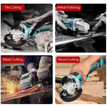 Makita DGA404 Cordless Brushless Angle Grinder Polishing Cutting Machine Electric Tool Compatible with 18V Battery 100mm/125mm
