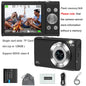 4K Digital Camera Autofocus Vlogging Camera HD 48MP with 2.8" Large Screen Camcorder Camera for Photography for Kid Adult
