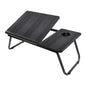 Laptop Desk, Laptop Bed Table with Foldable Legs & Cup Slot, Reading Holder Notebook Stand Breakfast Bed Tray Book Holder