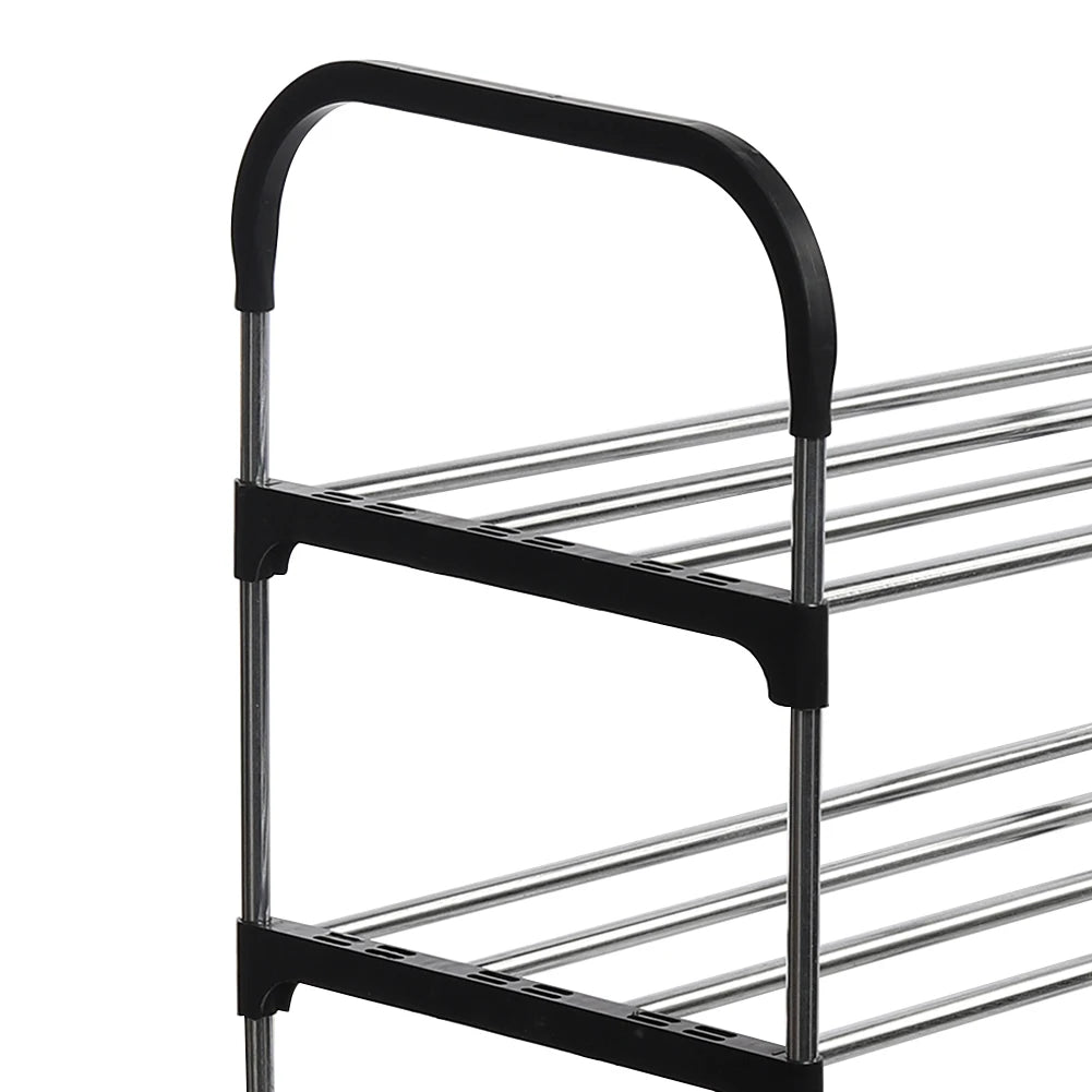 【Lifeideas】3/4/5 Tiers Shoe Rack Organizer Stackable Space Saving Shoe Shelf