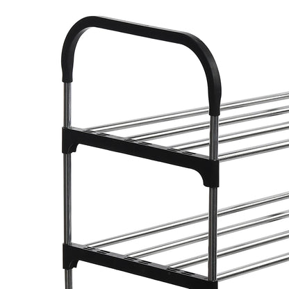 【Lifeideas】3/4/5 Tiers Shoe Rack Organizer Stackable Space Saving Shoe Shelf