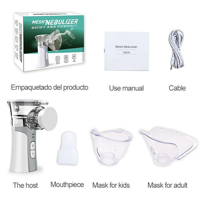 Kids Adult Inhaler Nebulizer Aerosol Machine Nebulizador Asthma Inhalation Medical Equipment Mini Handheld Mesh Nebulizator