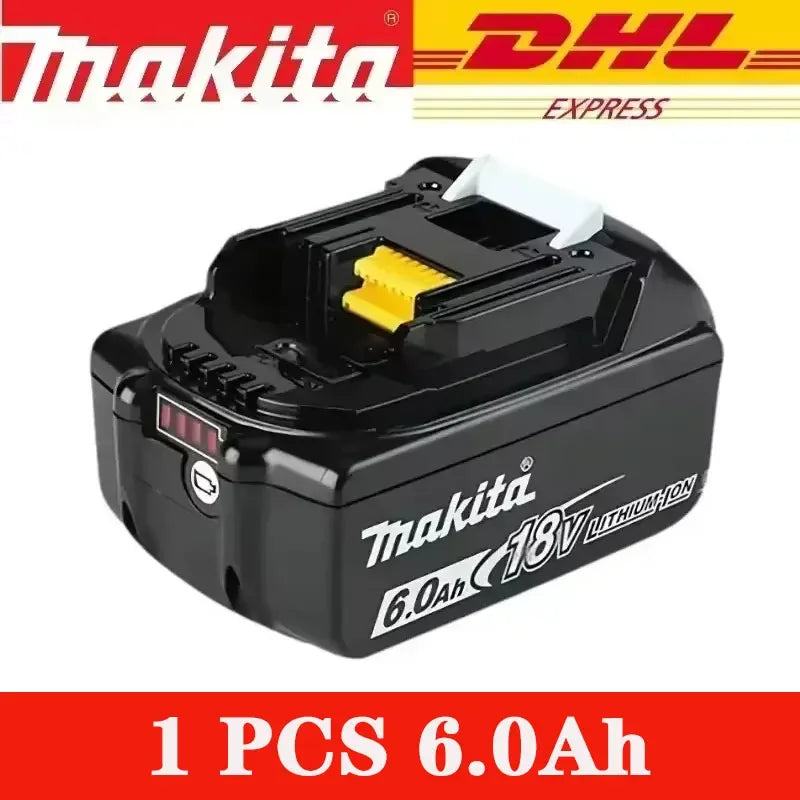 Makita 100%Original DDF487 Cordless Driver Drill 18V Brushless Electric Impact Screwdriver Rechargeable Power Tool