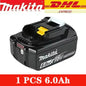 Makita 100%Original DDF487 Cordless Driver Drill 18V Brushless Electric Impact Screwdriver Rechargeable Power Tool