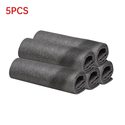 20/5PCS Thickened Magic Cleaning Cloth Reusable Microfiber Washing Rags Glass Wipe Towel For Kitchen Mirrors Auto Windows