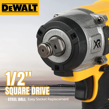 DEWALT DCF922 ATOMIC 20V MAX 1/2 in Cordless Impact Variable - speed Electric Wrench with Detent Pin Anvil