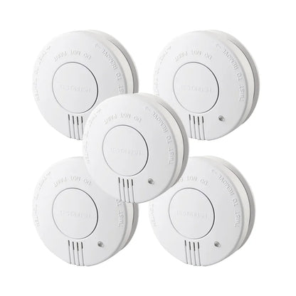 Smoke Detector 9V Replaceable Battery Smoke And Fire Alarm Smoke Sensor Low Battery Beep For Kitchen Bedroom Office CE EN14604