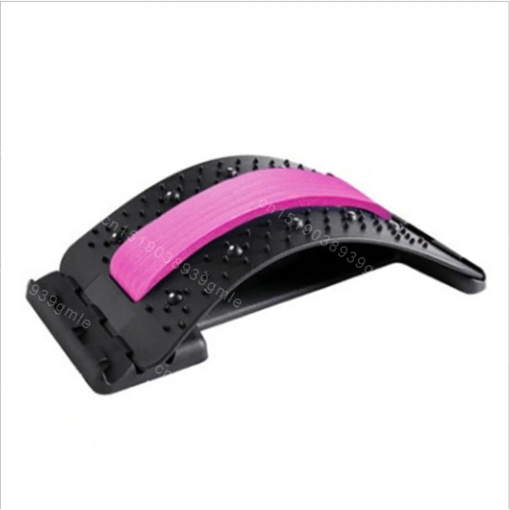 Back Stretcher Multi-Level Adjustable Massager Waist Neck Fitness Lumbar Cervical Spine Cervical Spine Support Massager Tools