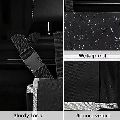 Car Trunk Organizer Hanging Backseat Storage Bag for Car Truck SUV Van Multi-Pocket Oxford Cloth Organizer Stowing Tidying Acces