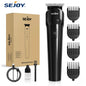 Sejoy Hair Cut Machine For Men Professional Hair Clippers Electric Shaver Beard Trimmers Machine Cordless