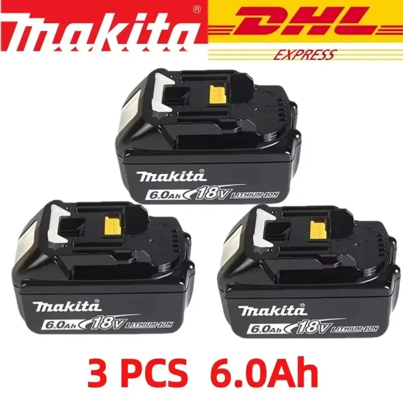 Makita Power Tool Rechargeable Lithium-ion Battery 5.0Ah 6.0Ah 9.0Ah 18V BL1860B BL1860 BL1850 BL1830 BL1815