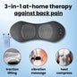 Multi-functional 3-in-1 Back Massager with Relief Bed Sleeping Shiatsu Deep Tissue Portable Shoulder Lower Back Pain Relief