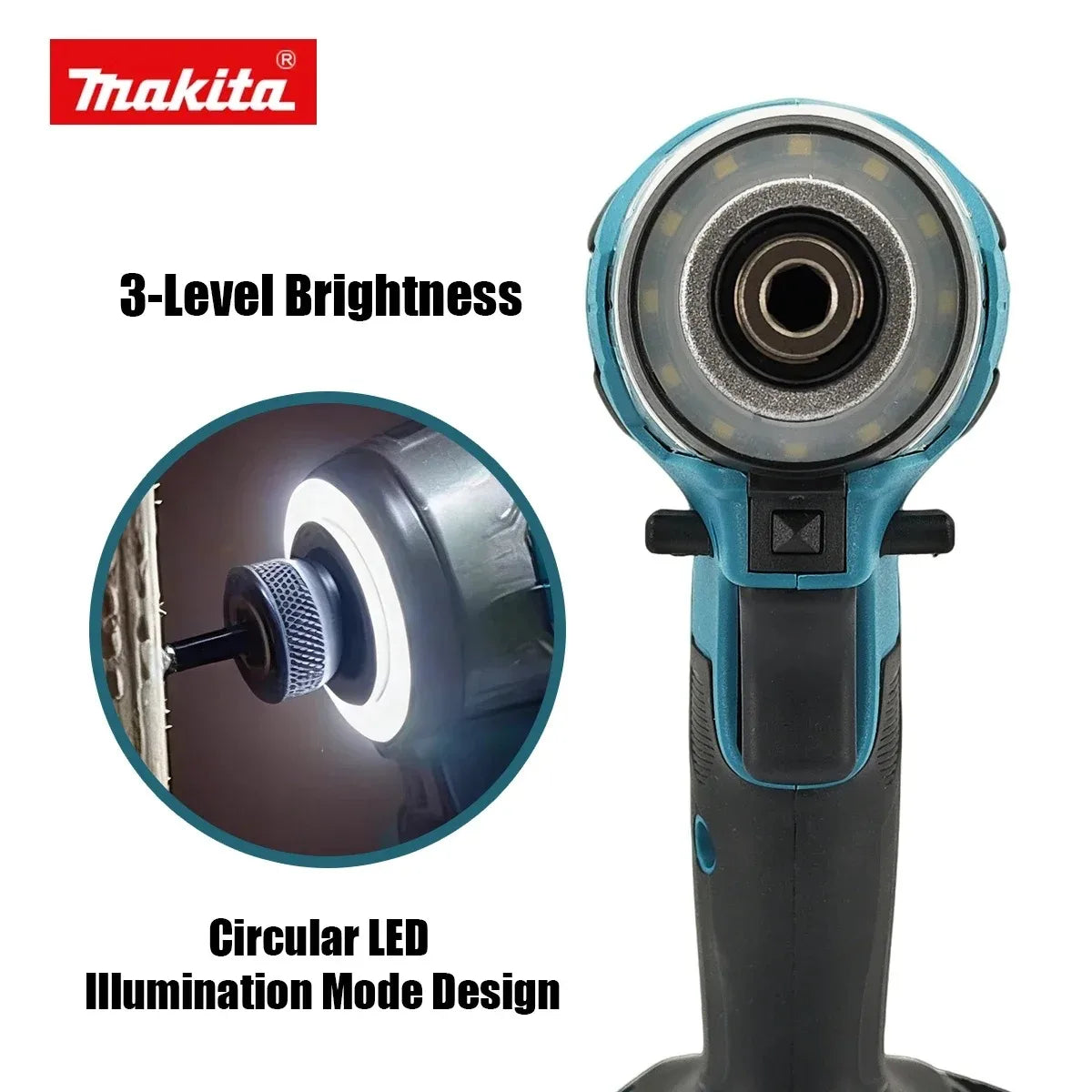 Makita DTD173 Brushless Impact Screwdriver Rechargeable Screwdriver Drilling Machine Cordless Power Tool