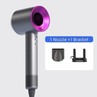 Negative ion hair dryer with high speed and no blades High power silent and quick drying Portable, suitable for home annd travel