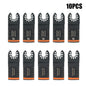 Japanese Tooth Carbide Oscillating Saw Blade Kit 10-39Pcs Arc Edge Oscillating Multitool Blades Precise Cut for Wood PVC Iron
