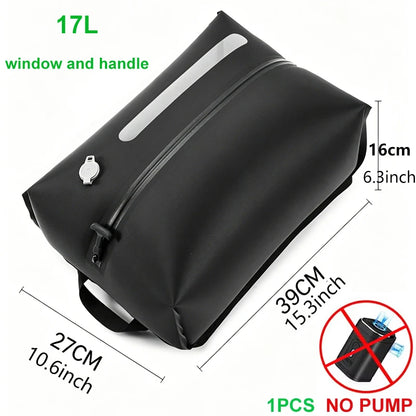 Vacuum Bag with window pump （Double click to start）Travel Luggage Reusable Space Saver Waterproof Compression Bags for Suitcase