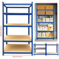 5 Shelves,Storage Shelves,Adjustable Shelves,Easy to Assemble,Total Capacity 875KG,Shelving Unit for Garages and Sheds,Home