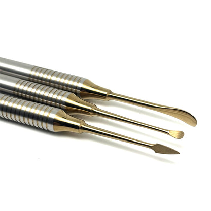 3Pcs/kit Dental Implant Periosteal Elevator Separator Peristeel Splitter Tool Titanium Material Reflecting or Retracting Tools