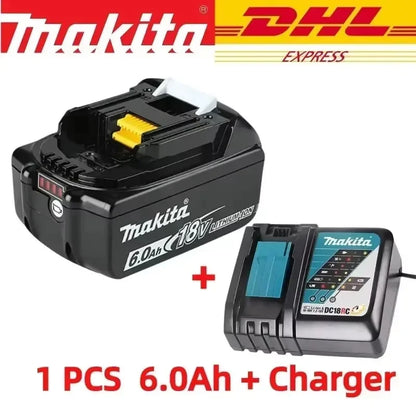 Makita Power Tool Rechargeable Lithium-ion Battery 5.0Ah 6.0Ah 9.0Ah 18V BL1860B BL1860 BL1850 BL1830 BL1815