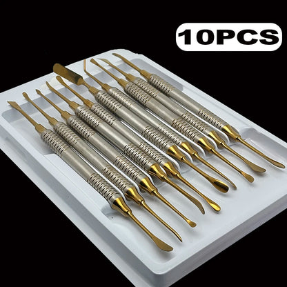 Set Dental Implant Periosteal Elevator Separator Peristeel Splitter Tool for Reflecting and Retracting Titanium