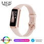 LIGE Amoled Smart Watch Men 2023 Smart Band Women Heart Rate Blood Smartwartch Waterproof Smart Bracelet Sport Fitness Tracker
