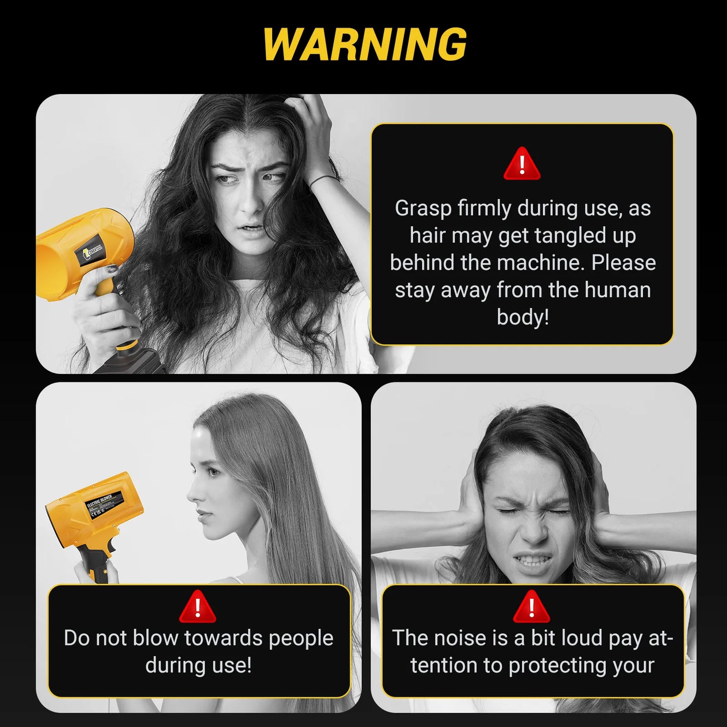 CONENTOOL 62500RPM Cordless Electric Turbo Blowers Jet Fan 200M/S Handheld Leaf Blower Dust Blowing for Makita 18V Battery Pin