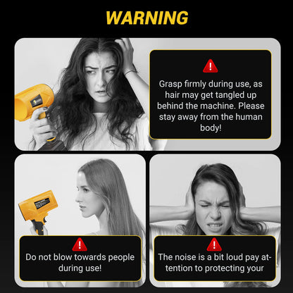 CONENTOOL 62500RPM Cordless Electric Turbo Blowers Jet Fan 200M/S Handheld Leaf Blower Dust Blowing for Makita 18V Battery Pin