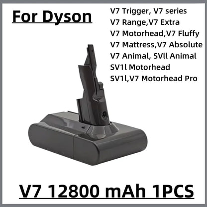 Vacuum Cleaner rechargeable Battery for Dyson V6 V7 V8 V10 V11 V15 Series SV07 DC62 DC58 DC31 Absolute Fluffy