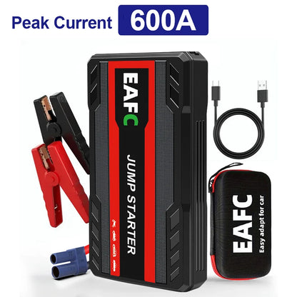 2000A/1200A High Power Car Battery Jump Starter Portable Car Battery Booster Charger Booster Power Bank Starting Device USB Port