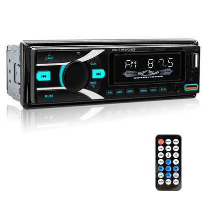 HIPPCRON Car MP3 Radio 1 Din Car Player 7 colorful lights Stereos for Car Universal FM Music Radio Optional With Remote Control