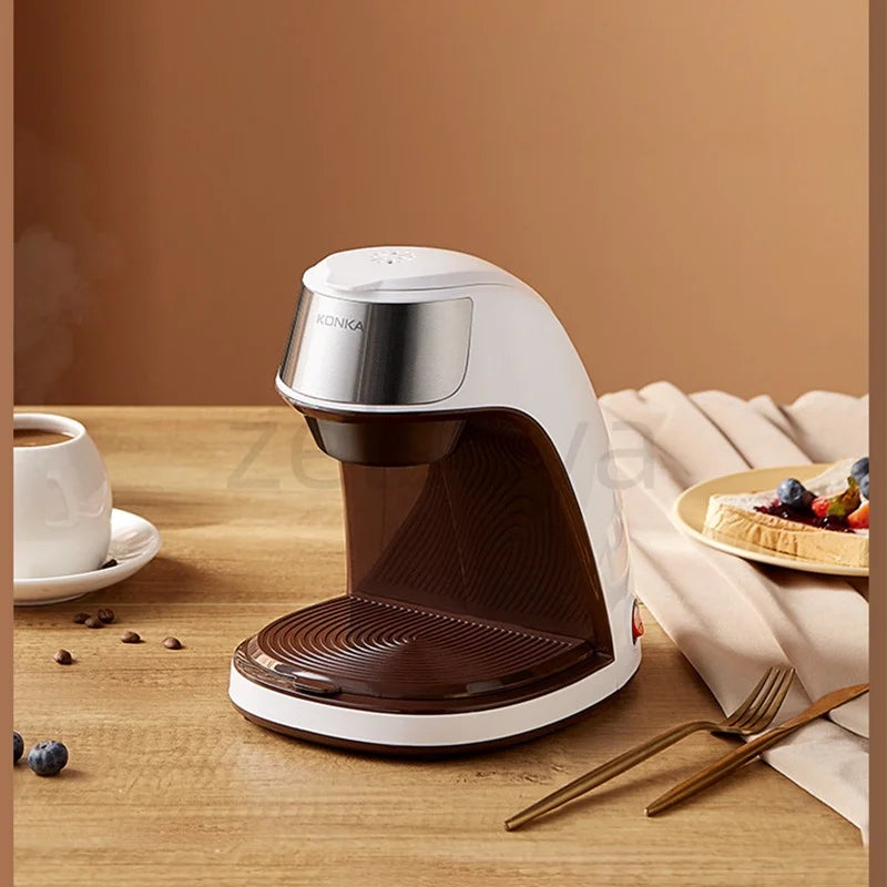 Household small automatic coffee machine office brewing tea machine drip coffee machine