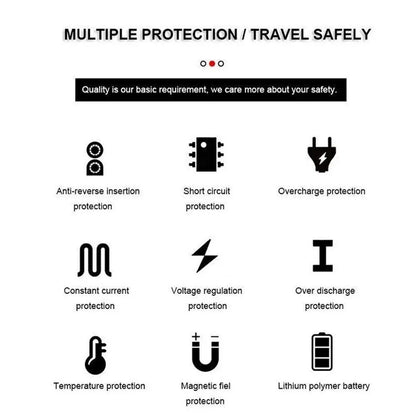 49800Mah Car Jump Starter Pack Booster Battery Charger Emergency Power Bank 12V