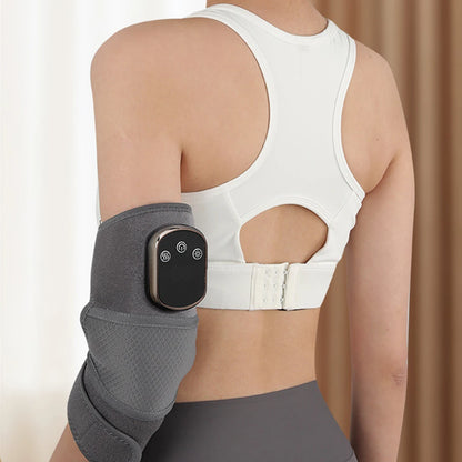 Cordless Heated Ankle Wrap Foot Revive Massager with 3 Vibration Mode 5 Heat Level for Achilles Tendinitis and Plantar Fasciitis