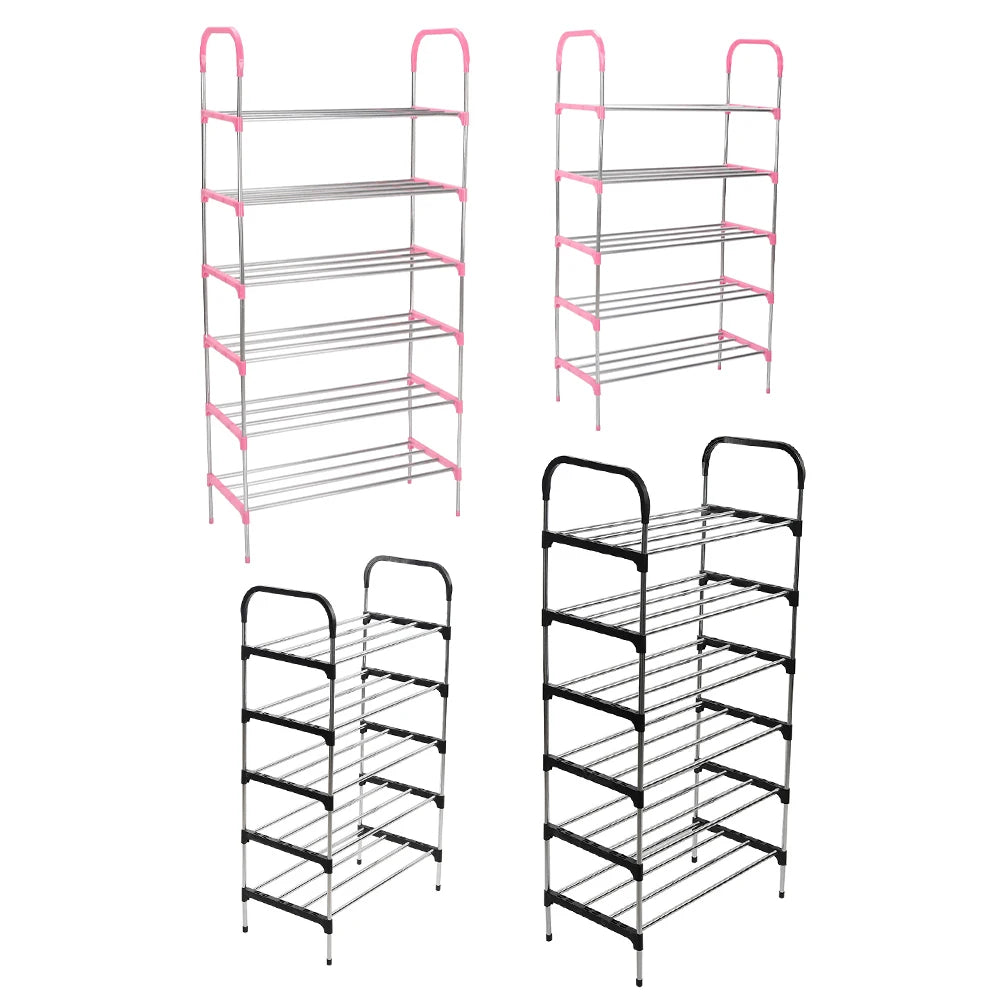 【Lifeideas】3/4/5 Tiers Shoe Rack Organizer Stackable Space Saving Shoe Shelf