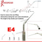 Woodpecker Dental Scaler Tips Ultrasonic Tooth Cleaning Machine Cutter Head Endo Perio Scaling Tips Fit EMS UDS Scaler Handpiece