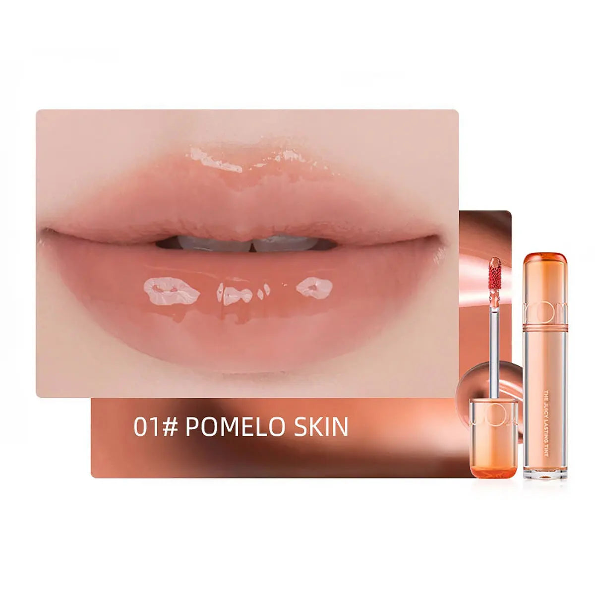 rom&nd THE JUICY LASTING TINT-11 Shades,Lightweight Hydrating,Mirror Shine Finish,Special Edition,Sparkle,K-Beauty,Korean Makeup