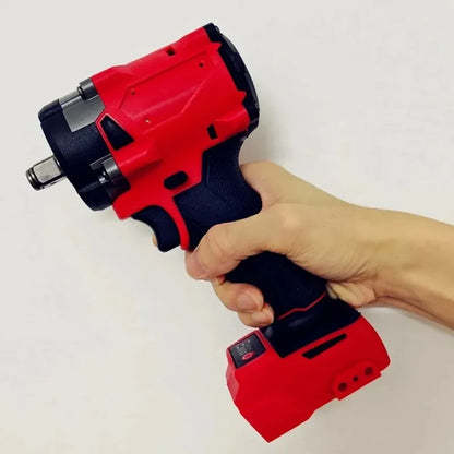 500N.m Brushless Impact Wrench Electric Driver 1/2" Repair Cordless Screwdriver 4 Gears Power Tools for Milwaukee 18V Battery