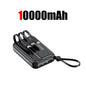 Lenovo 4 Built-in Type C Cables Mini Fast Charging 500000mAh Power Bank Compatible With iPhone Samsung Android Smart Mobiles