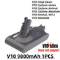 Vacuum Cleaner rechargeable Battery for Dyson V6 V7 V8 V10 V11 V15 Series SV07 DC62 DC58 DC31 Absolute Fluffy