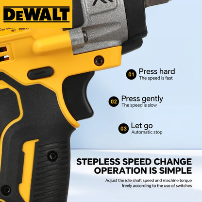 DEWALT DCF922 610Nm High Torque 20V Brushless Cordless Impact Wrench for Automotive Maintenance
