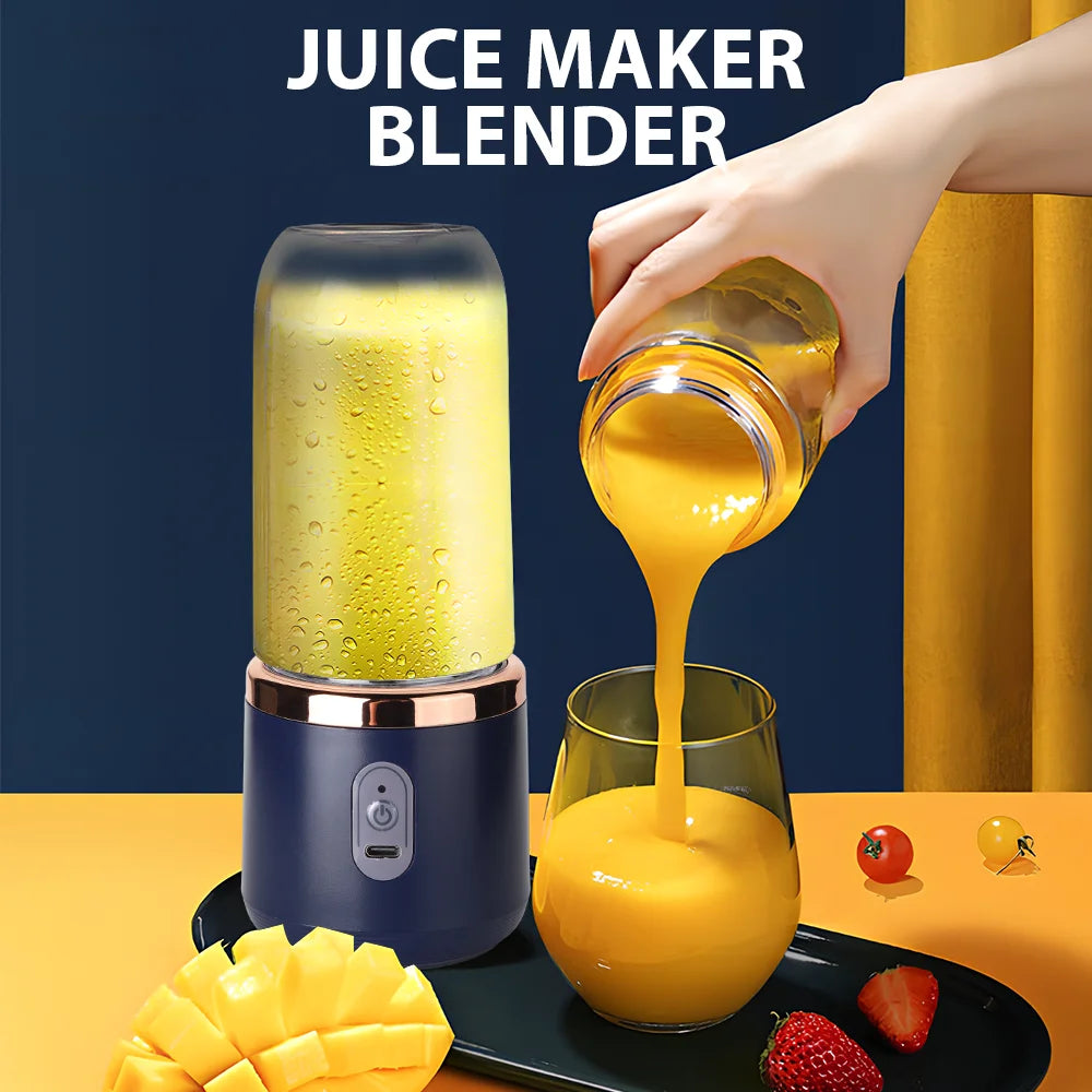 Portable Juicer Orange Juicer Machine Smoothie Blender Juicer Machine 400/450ml for Fruit Vegetable Shakes
