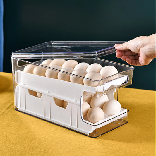 【Lifeideas】2-Layer Scrolling Egg Holder Storage Rack