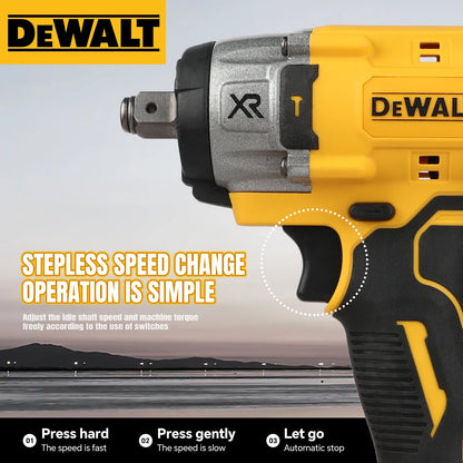 DEWALT DCF922 ATOMIC 20V MAX 1/2 in Cordless Impact Variable - speed Electric Wrench with Detent Pin Anvil