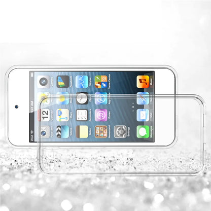 Transparent Case for IPod Touch 5 / Touch 6 / Touch 7 Hybrid Shockproof Cover Soft TPU Frame with Clear Hard Acrylic Shell Capa