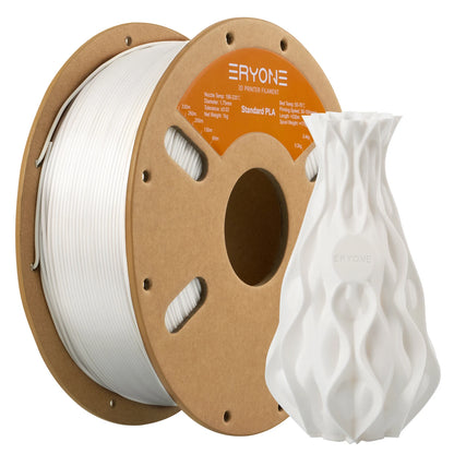 ERYONE 1/5/10KG Standard PLA Premium Filament 1.75mm 3D Print, Multicolor Available,big sale 1kg pla filament,1kg/spool