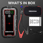 Car Jump Starter  Battery Charger Emergency Power Bank Booster for 12V Gasoline and Diesel Vehicles Starting