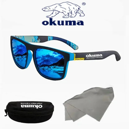 Okuma Polarized Fishing Glasses, UV Protection Outdoor Fishing Sunglasses with Case, Limited Time Discount Fishing Eyewear for A