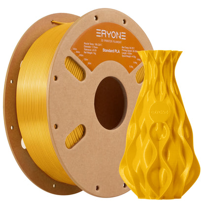 ERYONE 1/5/10KG Standard PLA Premium Filament 1.75mm 3D Print, Multicolor Available,big sale 1kg pla filament,1kg/spool