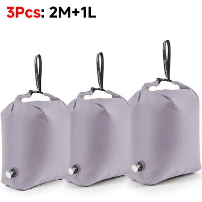 Luggage Vacuum Compression Bag Pump Free Reusable Vacuum Storage Bag 70% Space Save Waterproof Travel Clothes Sealed Packing Bag